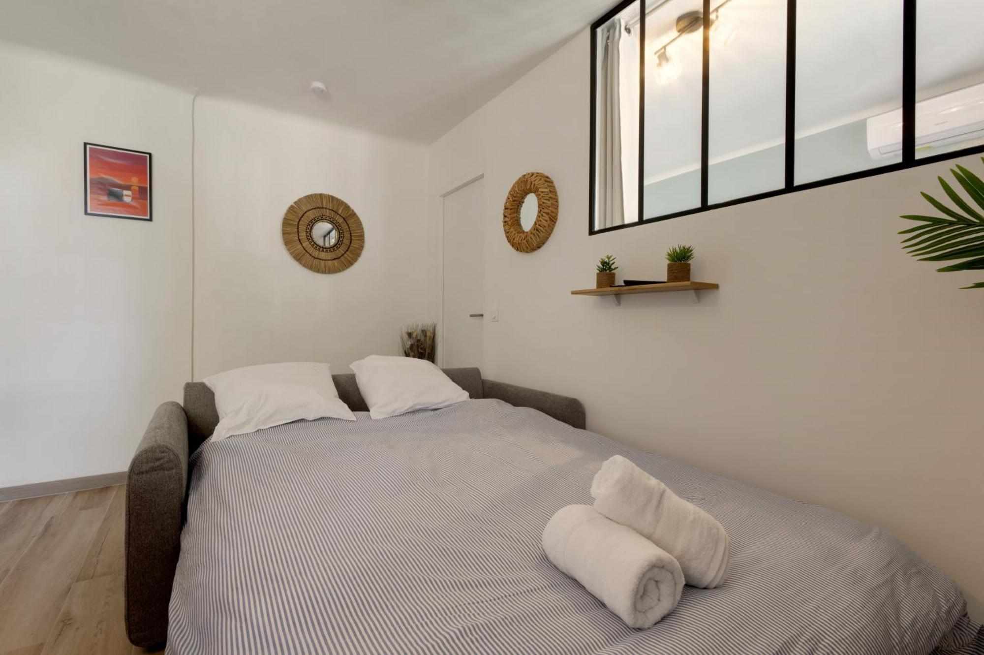 016- T2 Tropisme, Appart 1 Chambre,Clim,Wifi,Parking Montpellier Extérieur photo