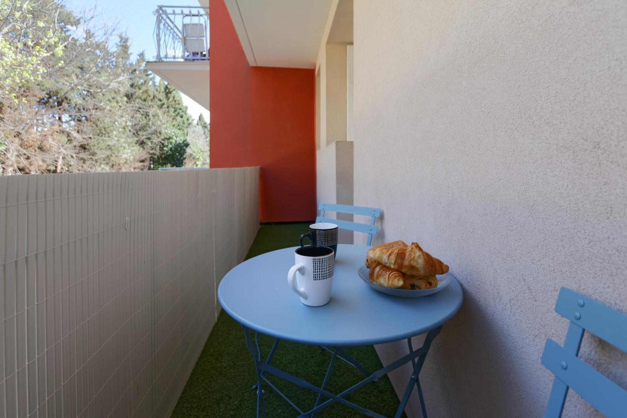 016- T2 Tropisme, Appart 1 Chambre,Clim,Wifi,Parking Montpellier Extérieur photo