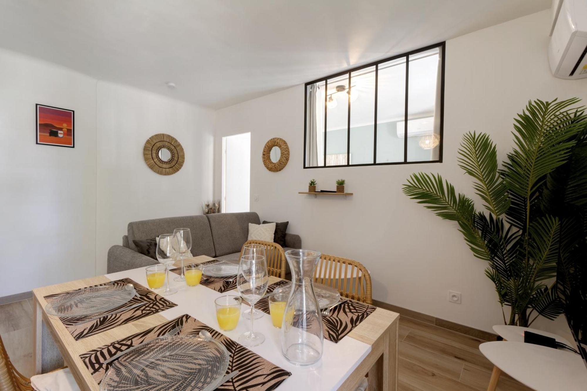 016- T2 Tropisme, Appart 1 Chambre,Clim,Wifi,Parking Montpellier Extérieur photo