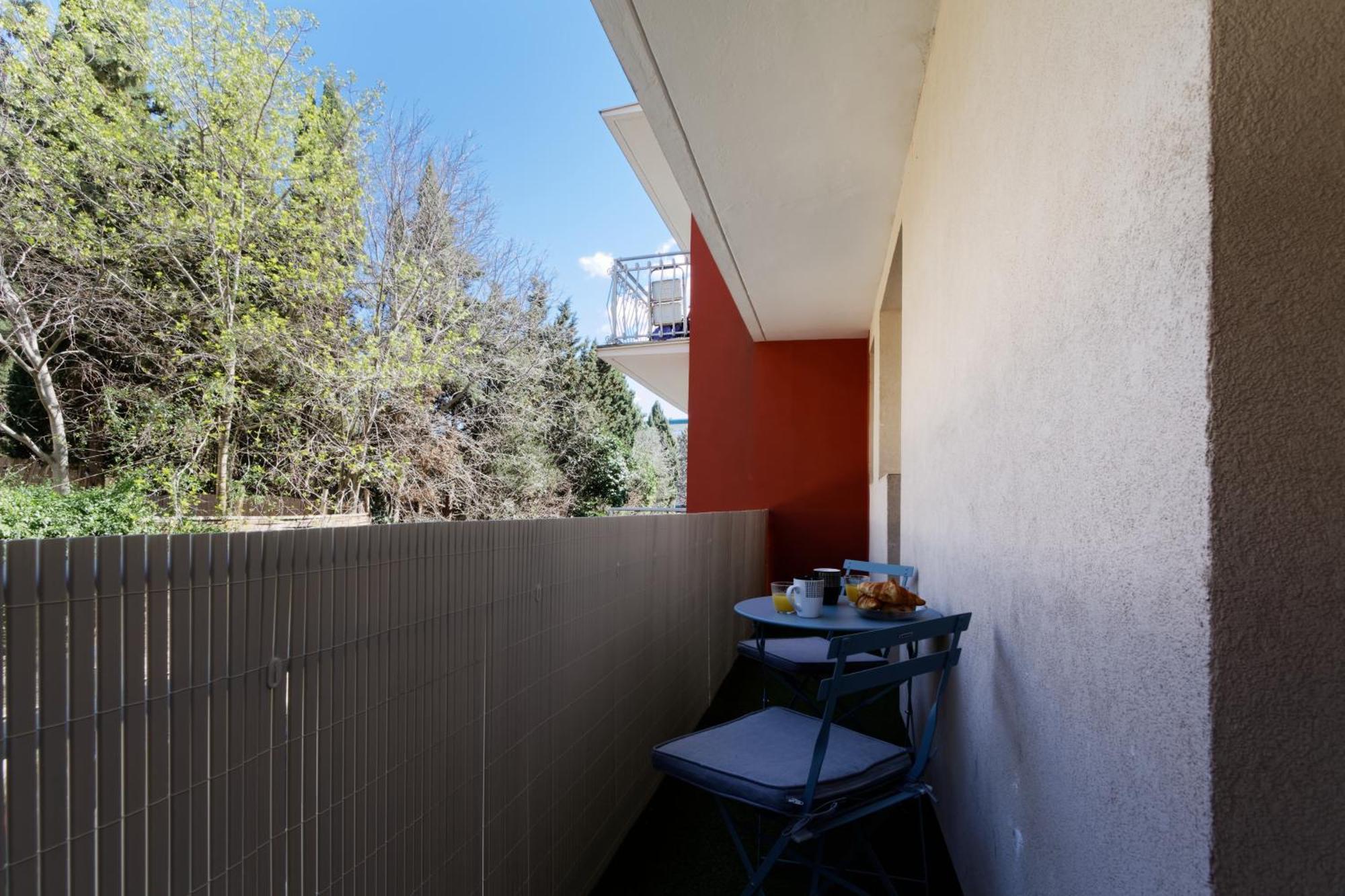 016- T2 Tropisme, Appart 1 Chambre,Clim,Wifi,Parking Montpellier Extérieur photo